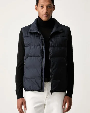 BOSS Green vestă pentru bărbați OW_Urbanex Puffer V
