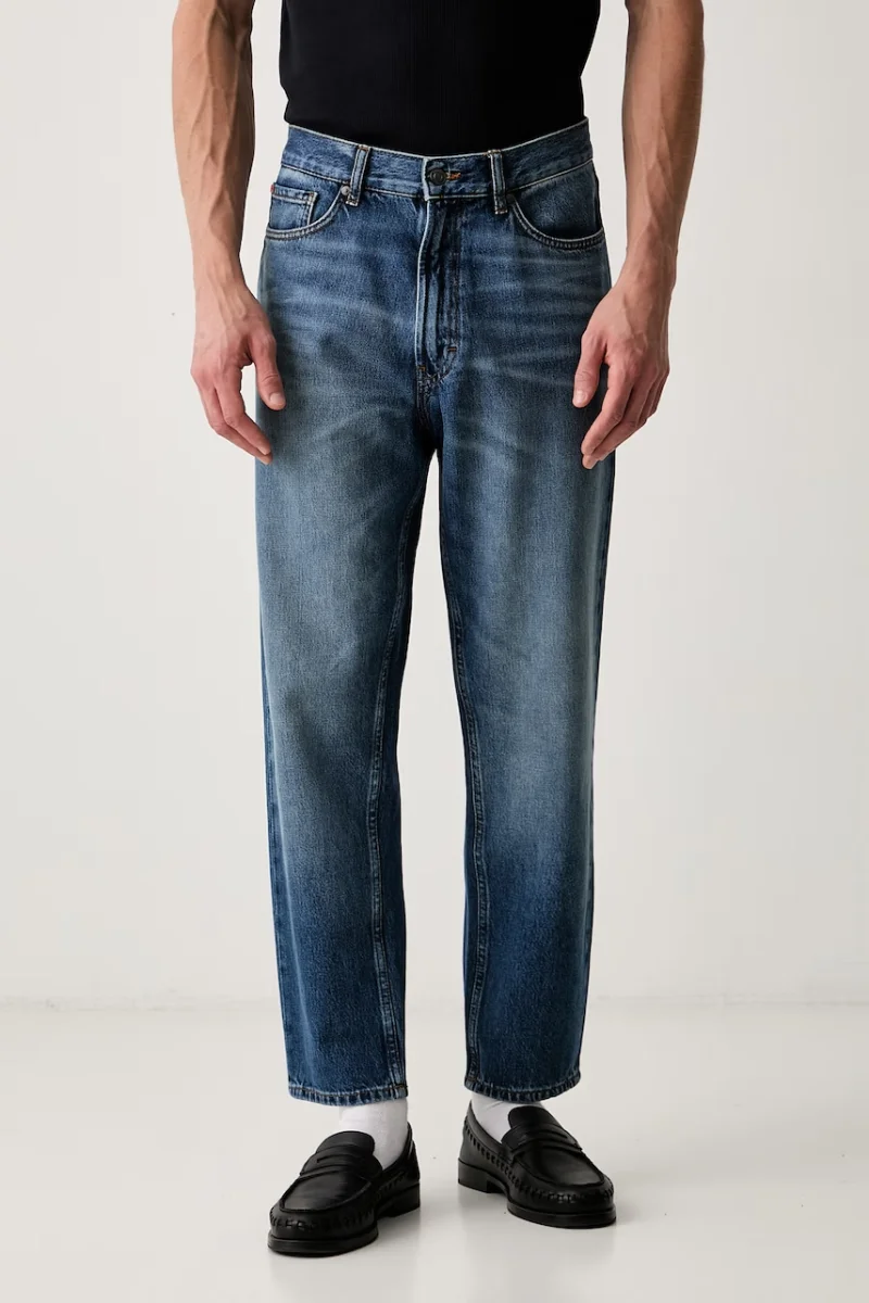 HUGO blugi relaxed fit pentru bărbați HUGO