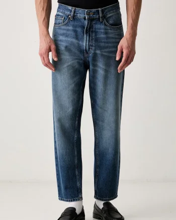 HUGO blugi relaxed fit pentru bărbați HUGO