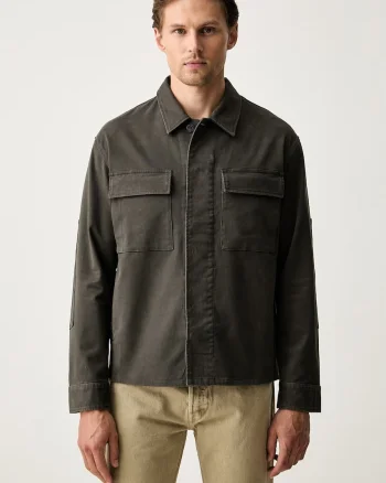Marc O'Polo geacă tip cămașă pentru bărbați din bumbac cu elastan