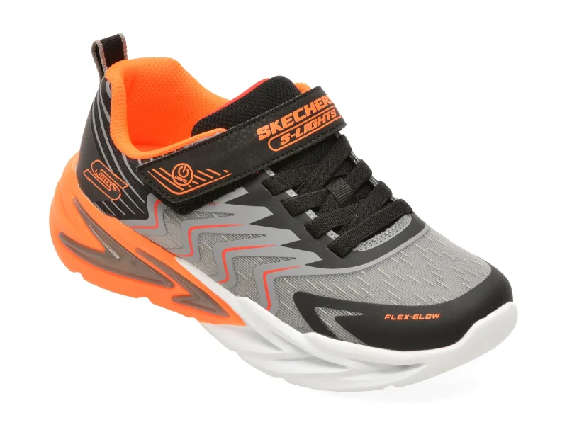 Pantofi sport SKECHERS gri, 400141, din material textil