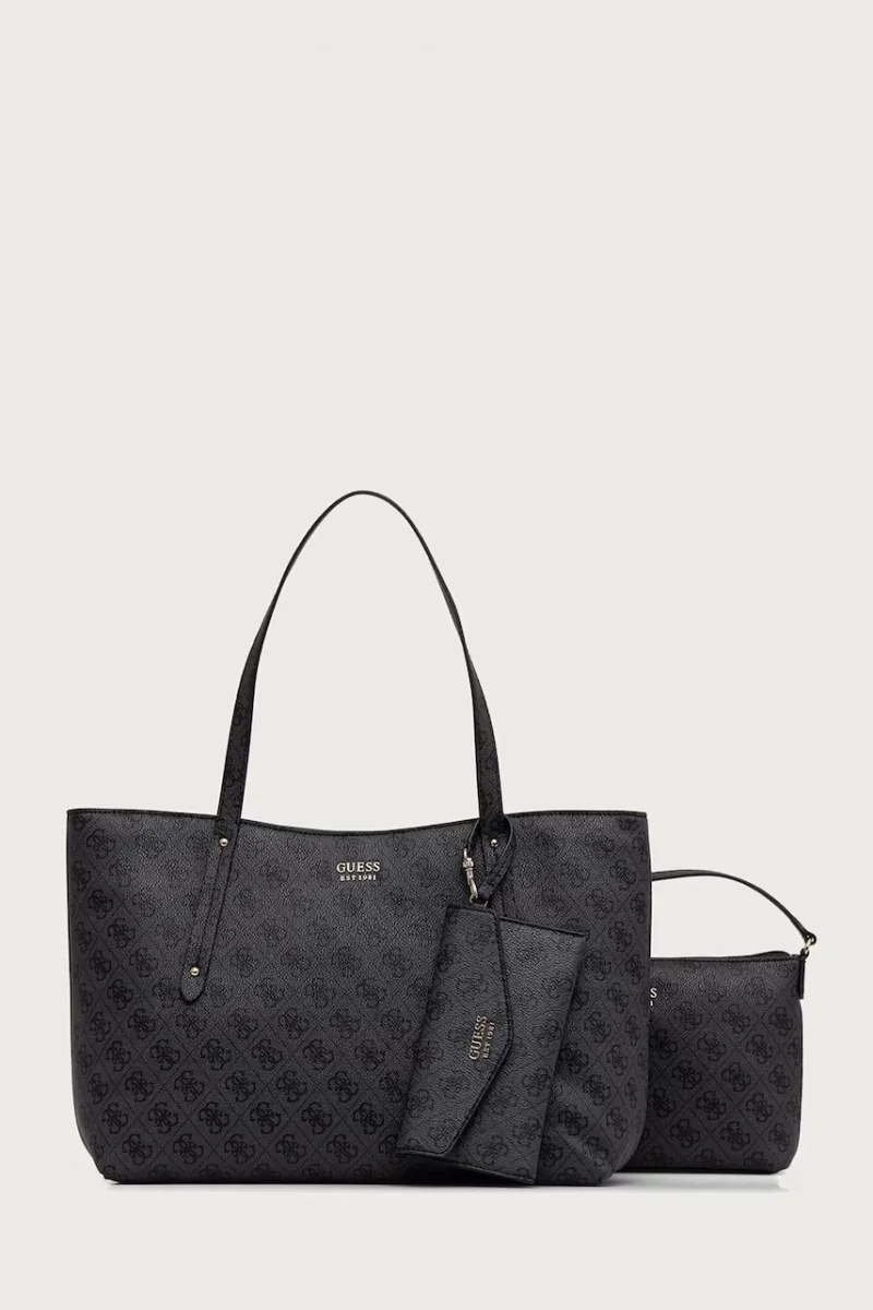 Guess geantă shopper pentru femei cu imitație de piele BRENTON