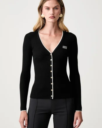 Elisabetta Franchi cardigan pentru femei cu lână