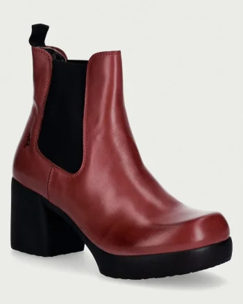 Fly London botine pentru femei din piele FAMY524FLY