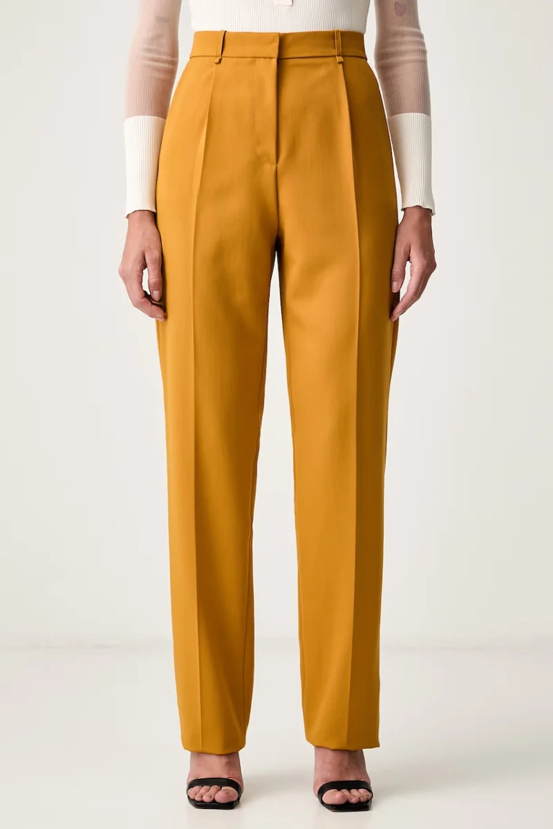 Elisabetta Franchi pantaloni pentru femei cu lână