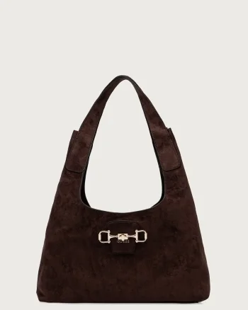 Guess tote bag pentru femei cu imitație de piele întoarsă SUNSET