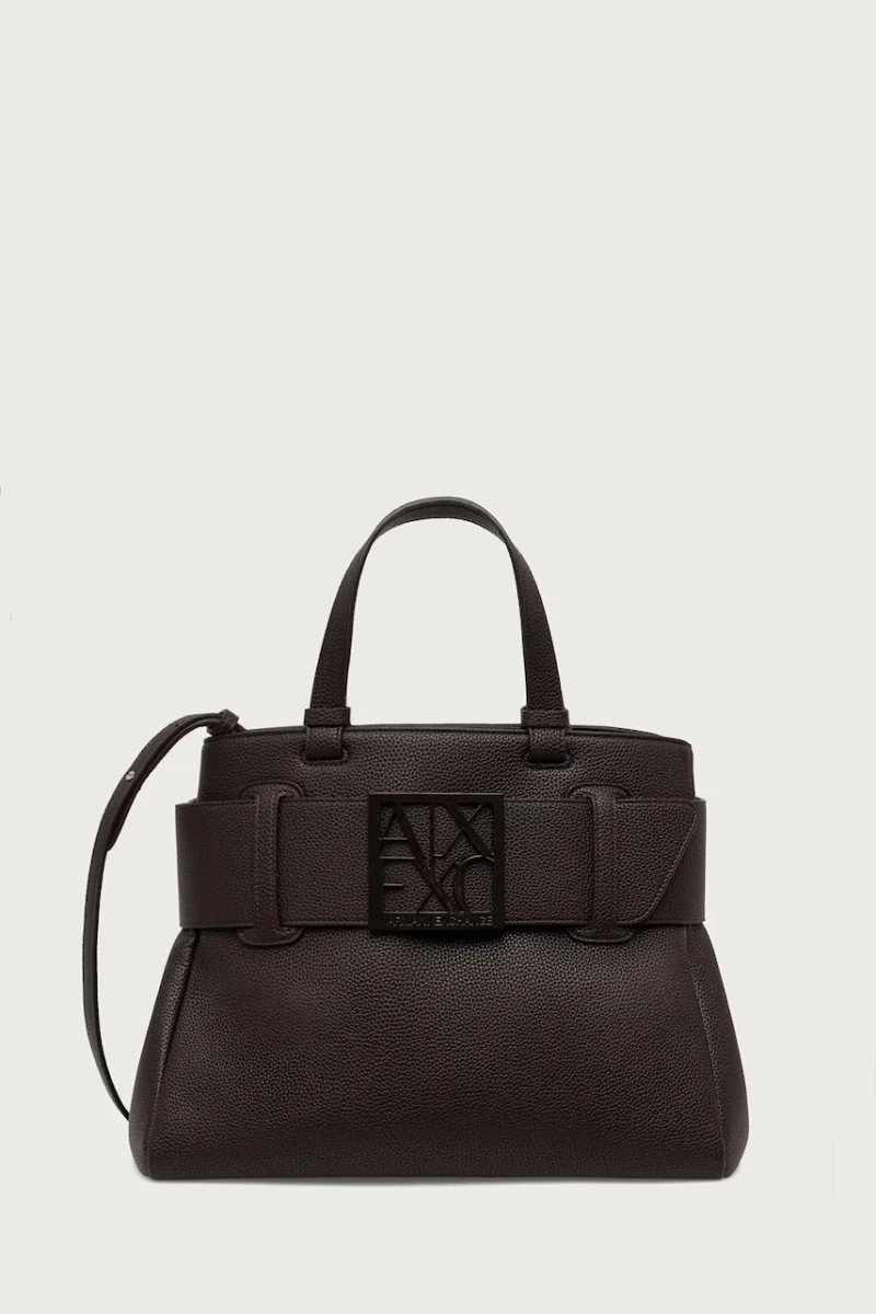 Armani Exchange geantă pentru femei cu imitație de piele