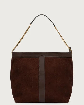 Twinset geantă shopper pentru femei din piele întoarsă