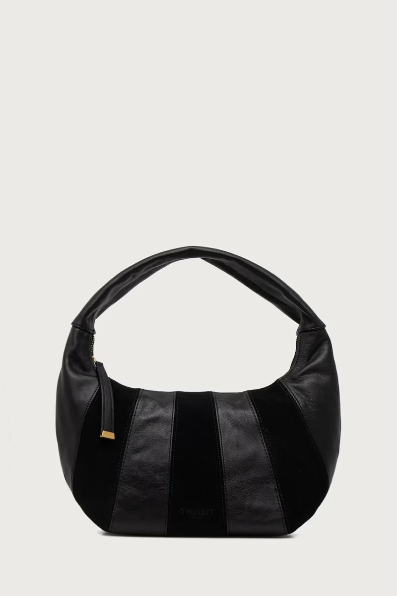 Twinset hobo bag pentru femei din piele