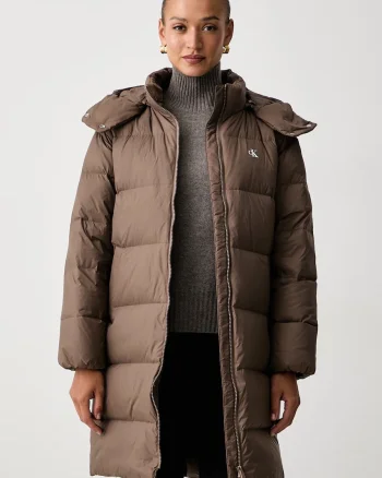 Calvin Klein Jeans geacă cu puf pentru femei