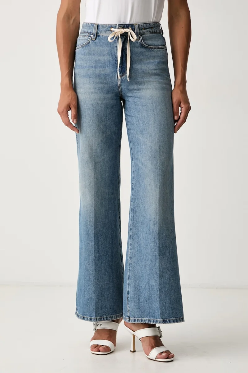 Marella blugi wide leg pentru femei MLSWLEG