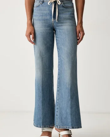 Marella blugi wide leg pentru femei MLSWLEG