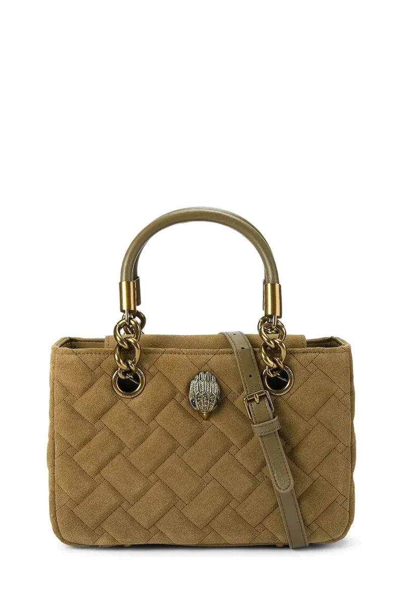 Kurt Geiger London geantă crossbody pentru femei din piele întoarsă KENSINGTON