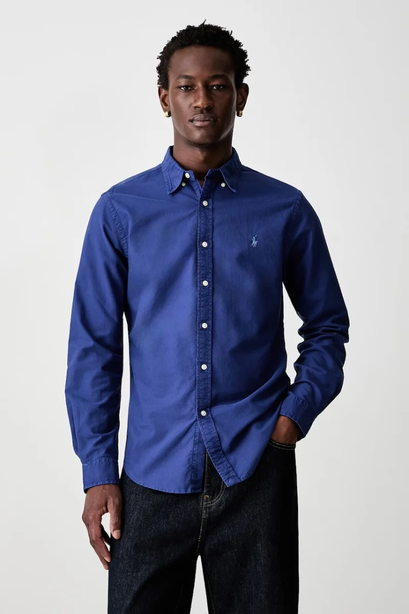 Polo Ralph Lauren cămașă pentru bărbați din bumbac