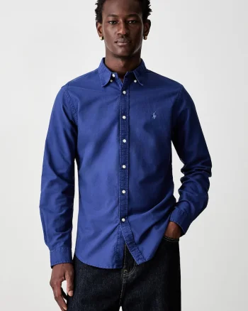 Polo Ralph Lauren cămașă pentru bărbați din bumbac