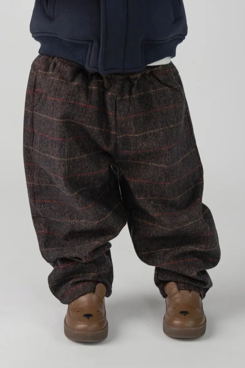 Donsje pantaloni slouchy pentru copii cu lână Elias Trousers
