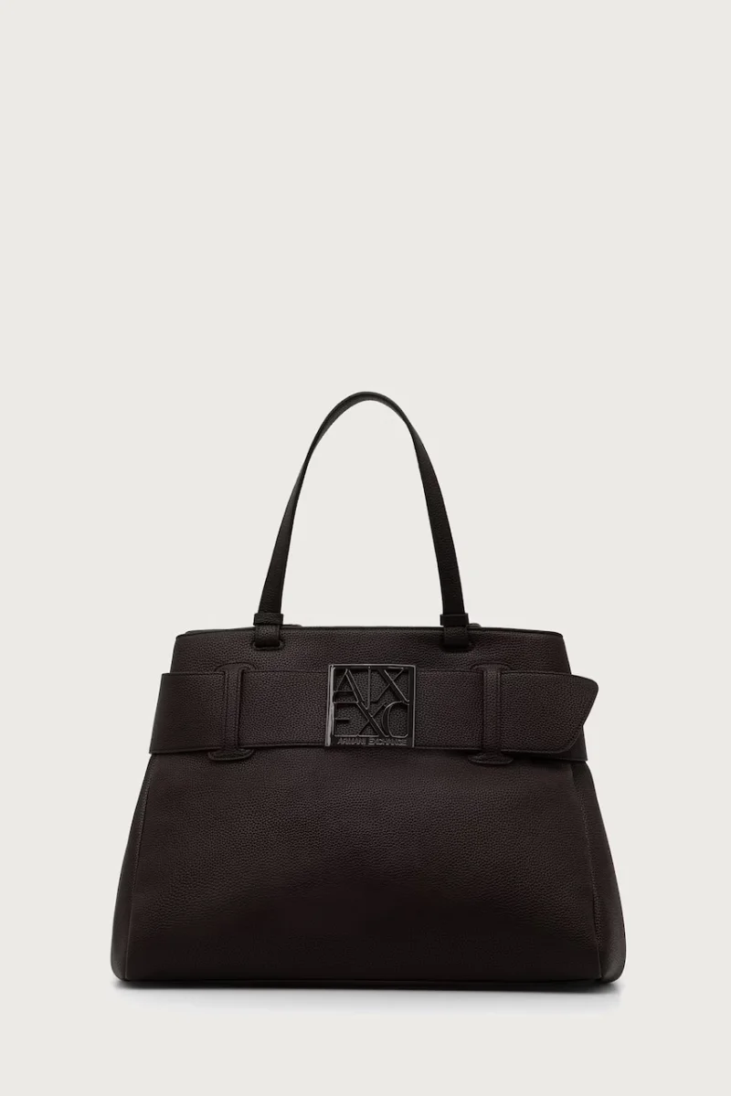 Armani Exchange geantă shopper pentru femei cu imitație de piele
