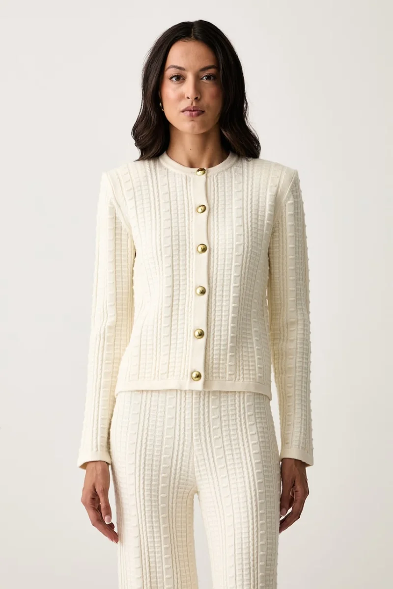 Twinset cardigan pentru femei cu amestec de lână