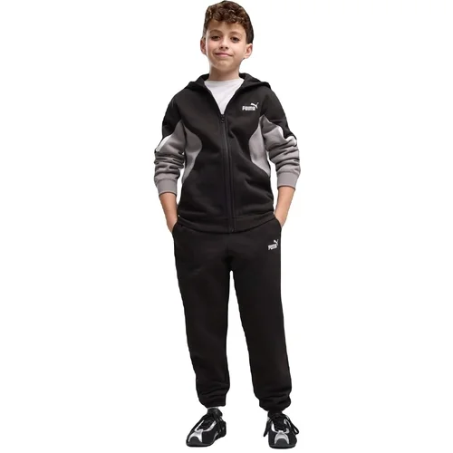 Trening copii Puma Ess Block Full-zip Sweat Suit B 69521901