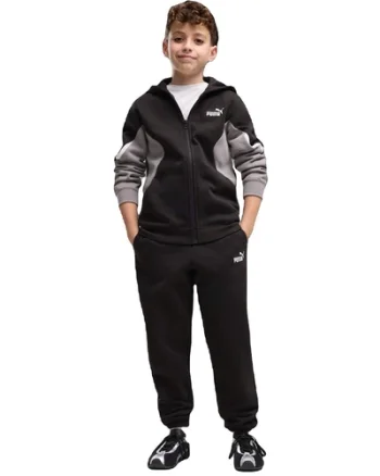 Trening copii Puma Ess Block Full-zip Sweat Suit B 69521901