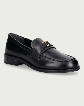 Twinset loafers slip-on pentru femei din piele
