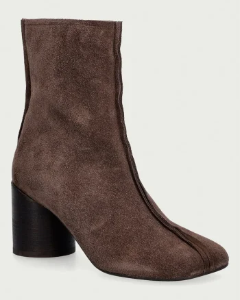 MM6 Maison Margiela botine pentru femei din piele întoarsă