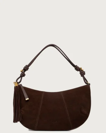 Twinset hobo bag pentru femei din piele întoarsă