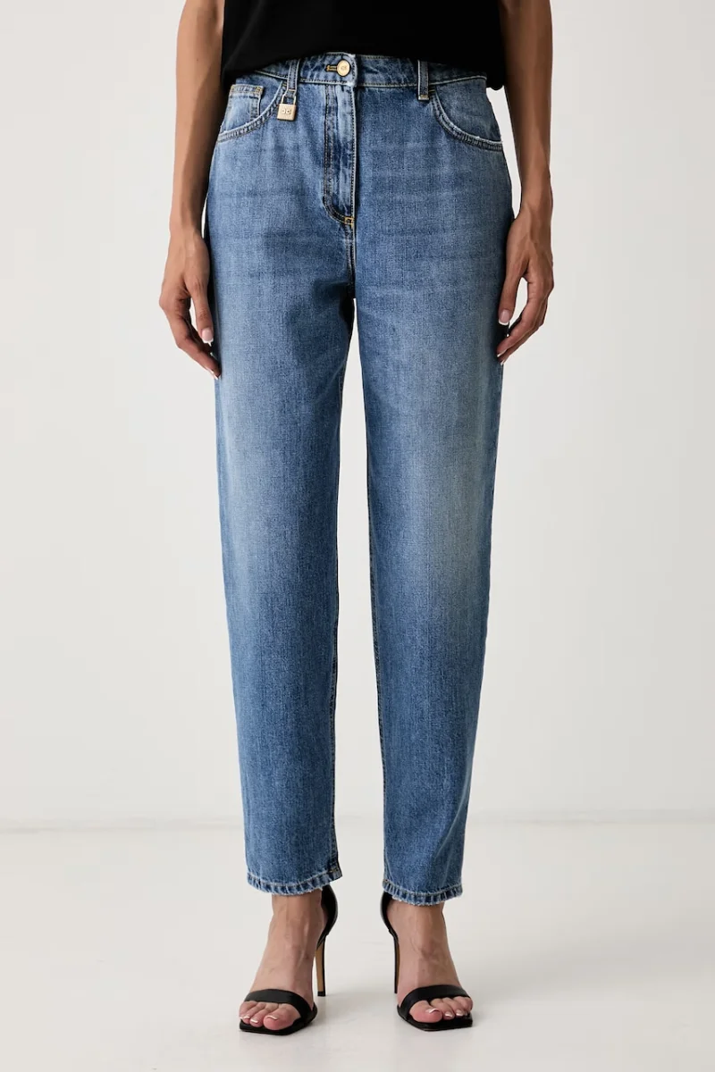Elisabetta Franchi blugi relaxed fit pentru femei