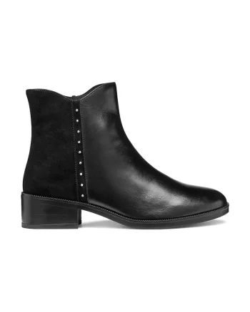 Geox botine pentru femei din piele D CAMEXIA