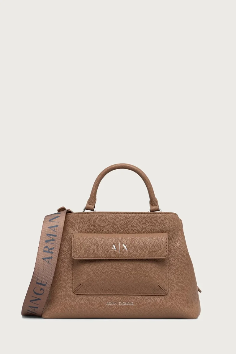 Armani Exchange geantă pentru femei cu imitație de piele