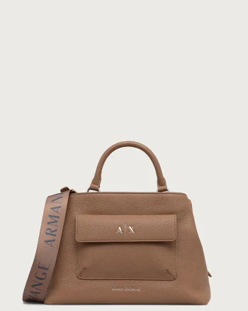 Armani Exchange geantă pentru femei cu imitație de piele