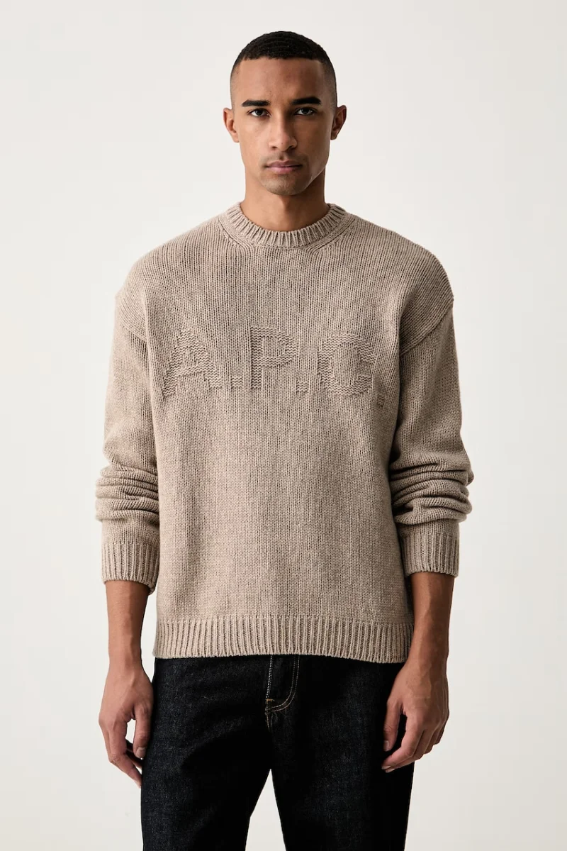 A.P.C. pulover pentru bărbați din lână