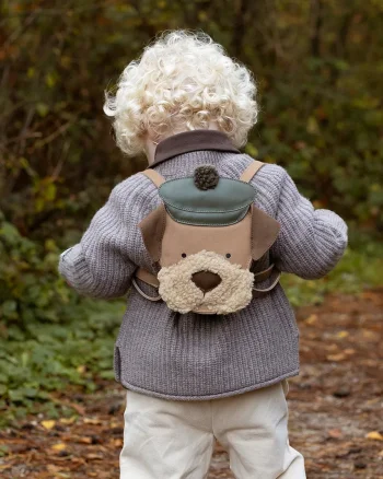 Donsje ghiozdan pentru copii din piele Stanzen Backpack Terrier