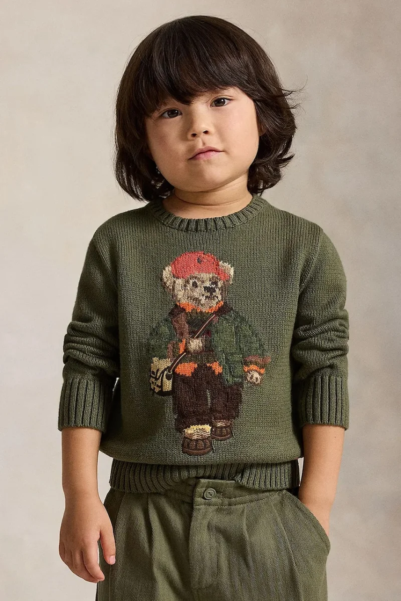 Polo Ralph Lauren pulover pentru copii din bumbac