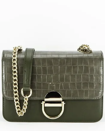 Geanta David Jones Paris CM6550 12 Verde kaki