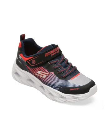 Pantofi sport SKECHERS negri, VORTEX 3.0, din material textil