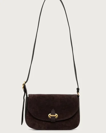 Pollini geantă crossbody pentru femei din piele