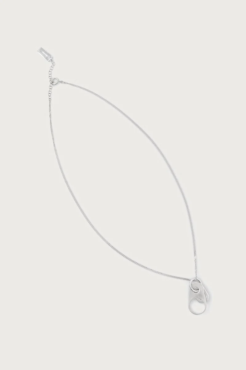 MM6 Maison Margiela lănțișor cu pandantiv pentru femei din alamă