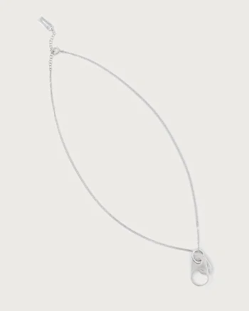 MM6 Maison Margiela lănțișor cu pandantiv pentru femei din alamă