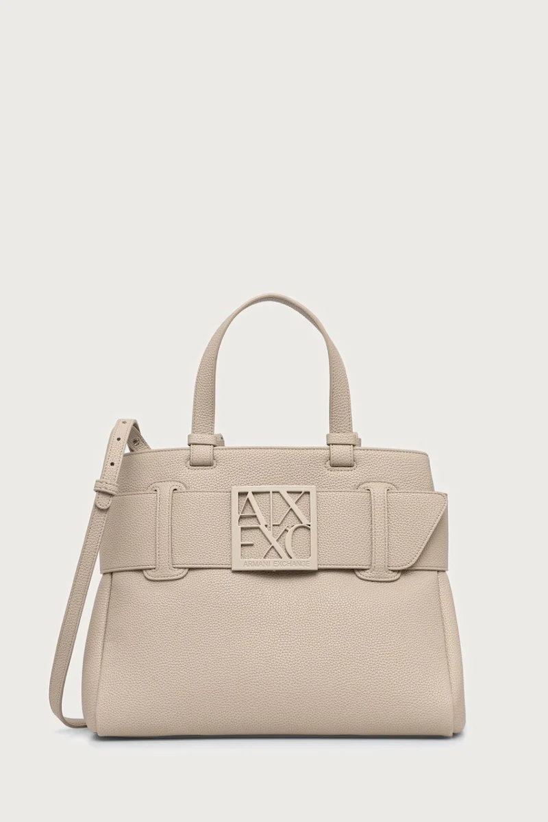 Armani Exchange geantă pentru femei cu imitație de piele