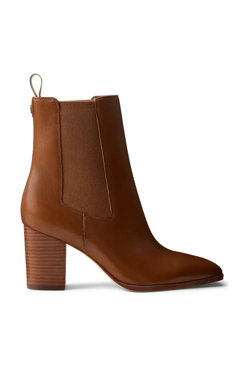 Lauren Ralph Lauren ghete scurte pentru femei din piele Rlyn Bte Hl