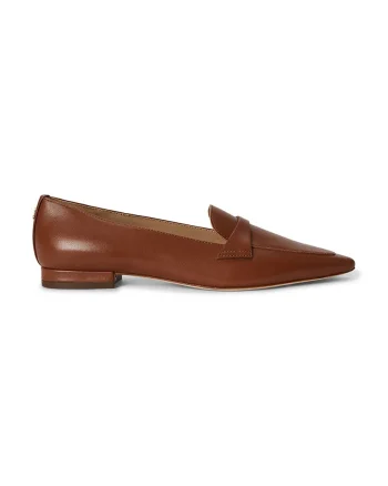 Lauren Ralph Lauren mocasini pentru femei din piele Audri Loafer