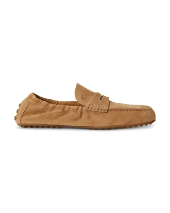 Lauren Ralph Lauren mocasini pentru femei din piele întoarsă Wynnie Drvr