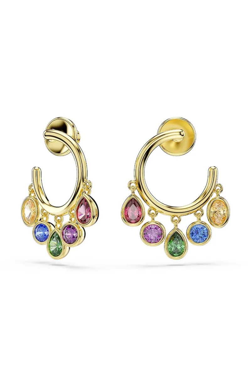 Swarovski cercei pentru femei placati cu aur zirconiu cubic IMBER