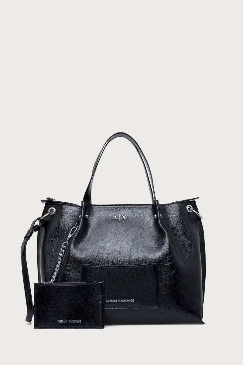Armani Exchange geantă shopper pentru femei cu imitație de piele