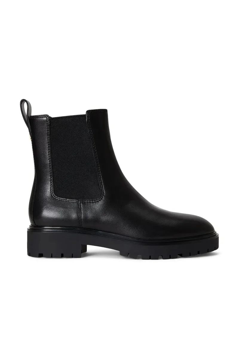 Lauren Ralph Lauren ghete scurte pentru femei din piele Allyson