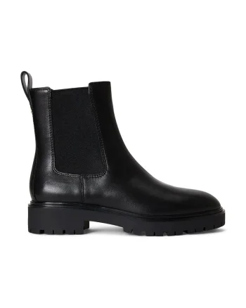 Lauren Ralph Lauren ghete scurte pentru femei din piele Allyson
