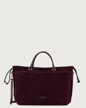 Gianni Chiarini geantă shopper pentru femei din piele întoarsă MORGANA
