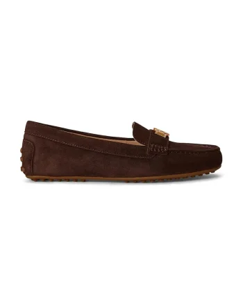 Lauren Ralph Lauren mocasini pentru femei din piele întoarsă Barnsbury