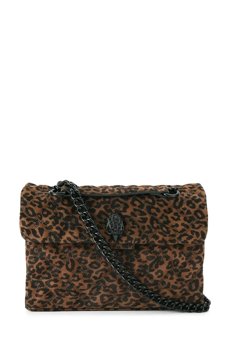 Kurt Geiger London geantă crossbody pentru femei din piele întoarsă KENSINGTON